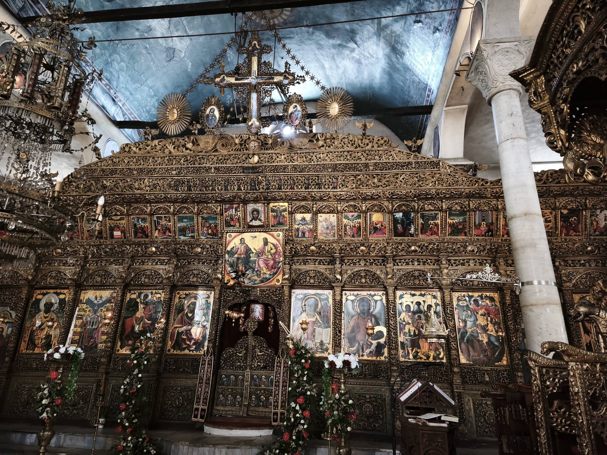 Bitola, &eacute;glise Saint-D&eacute;metrius, iconostase