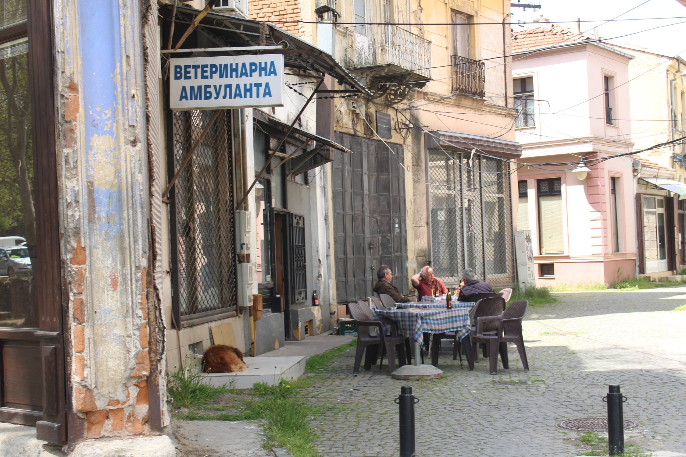 Bitola, vieux bazar, table