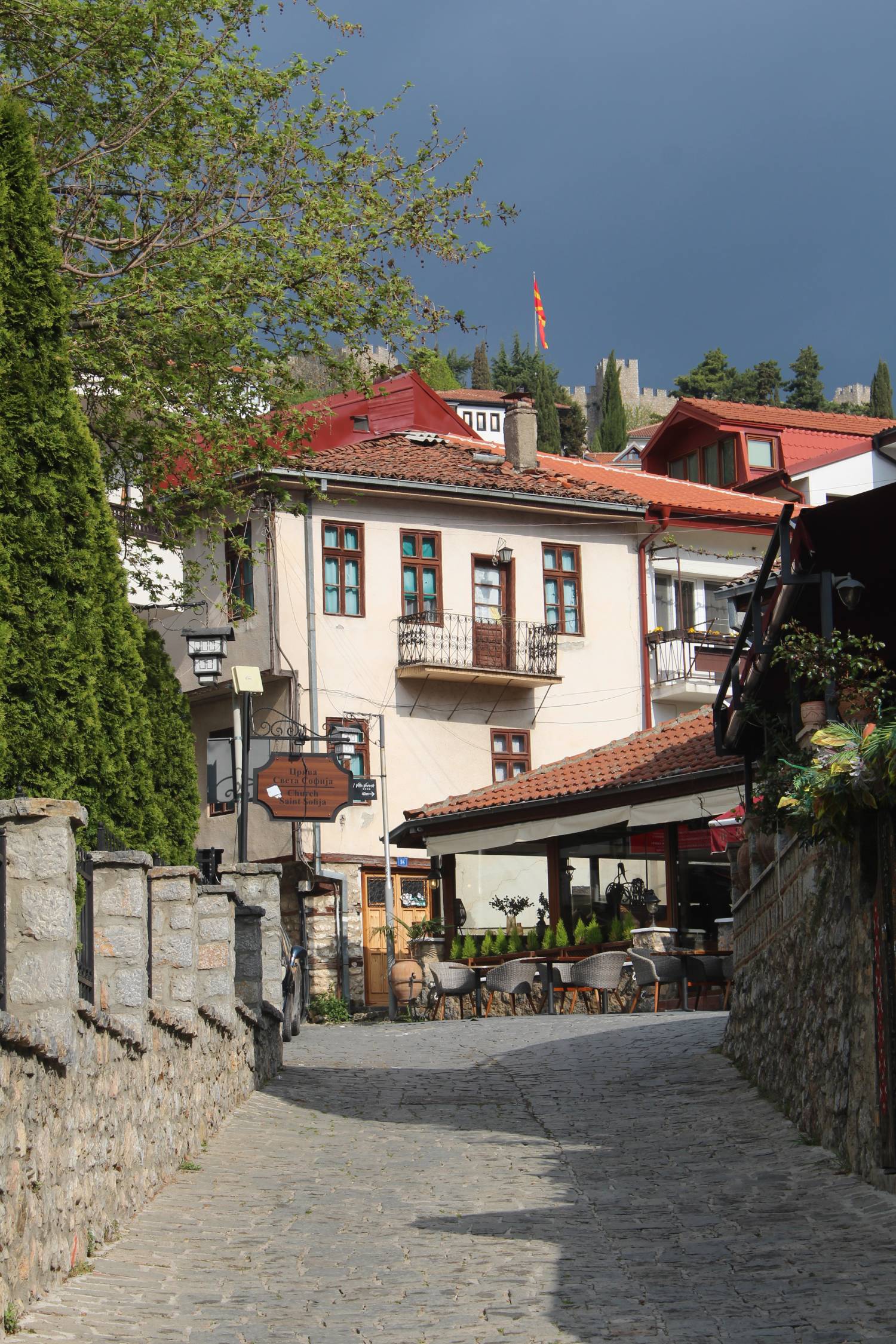 Ohrid, rue typique