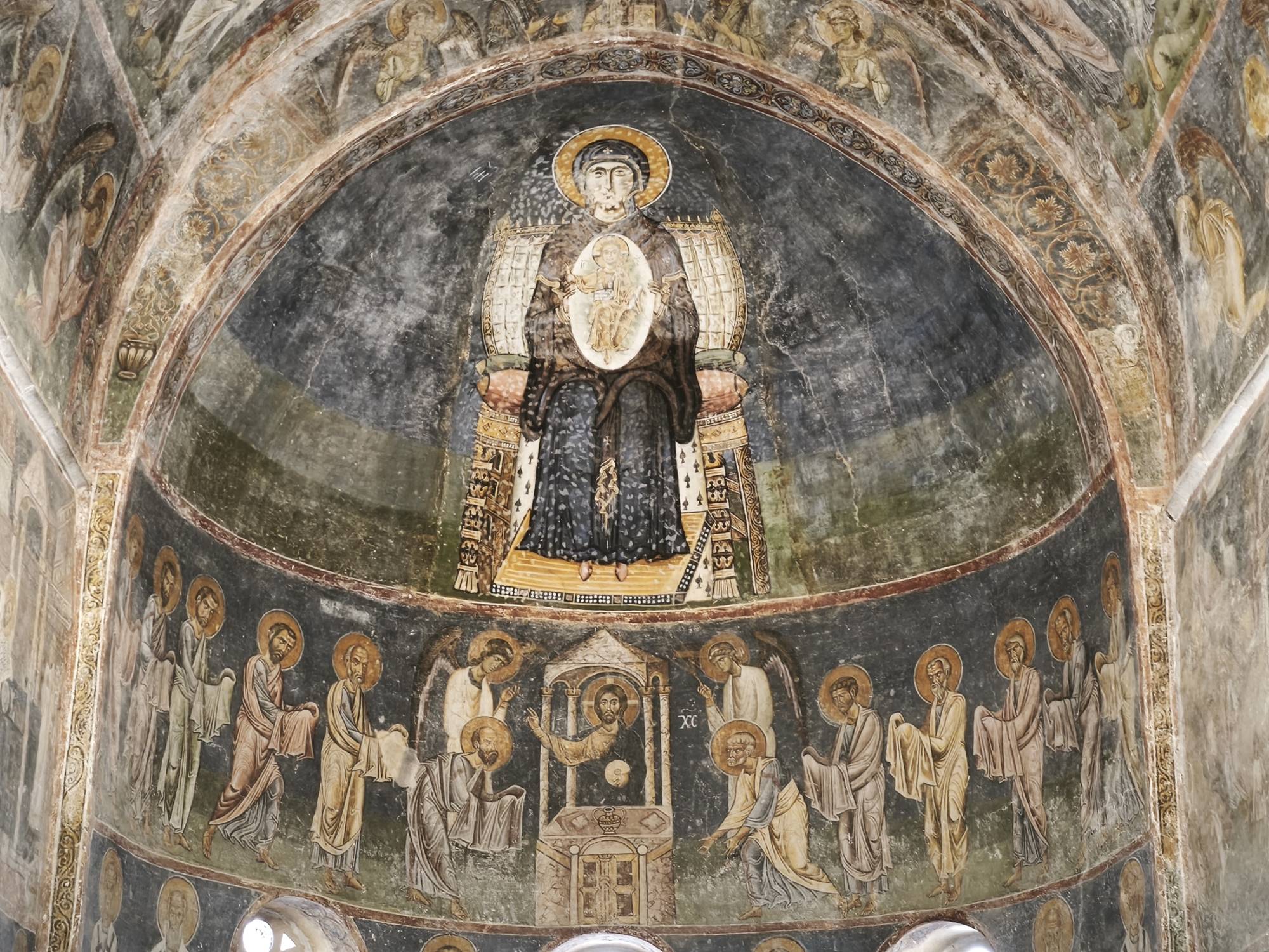 Ohrid, cath&eacute;drale, fresques