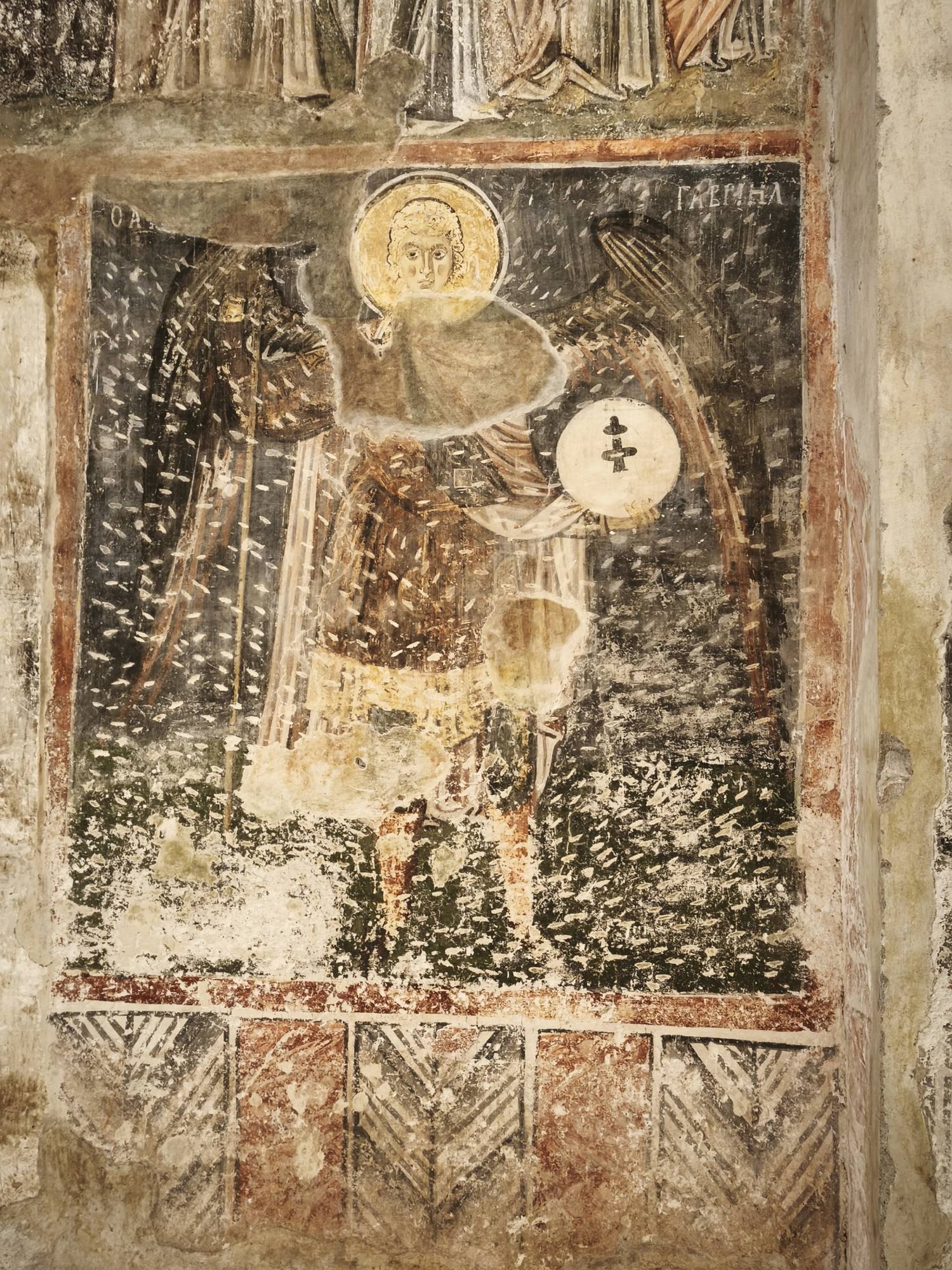 Ohrid, cath&eacute;drale, fresque murale