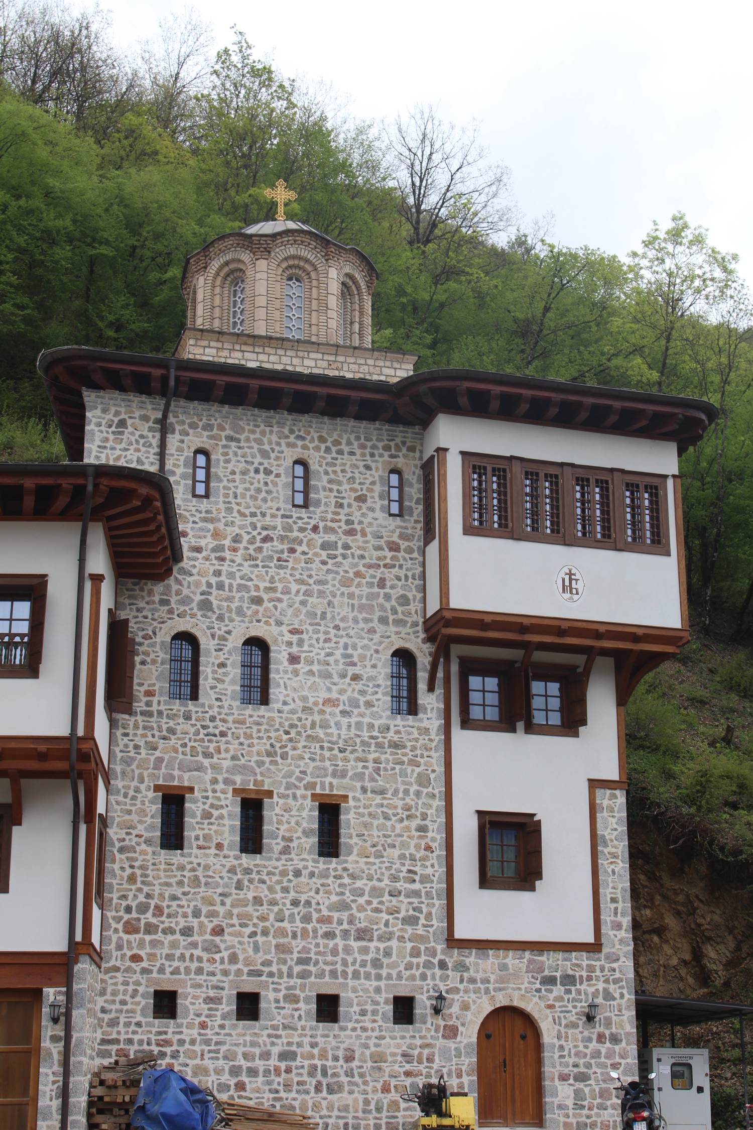 Monast&egrave;re Saint-Jean-Bigorski, fa&ccedil;ades