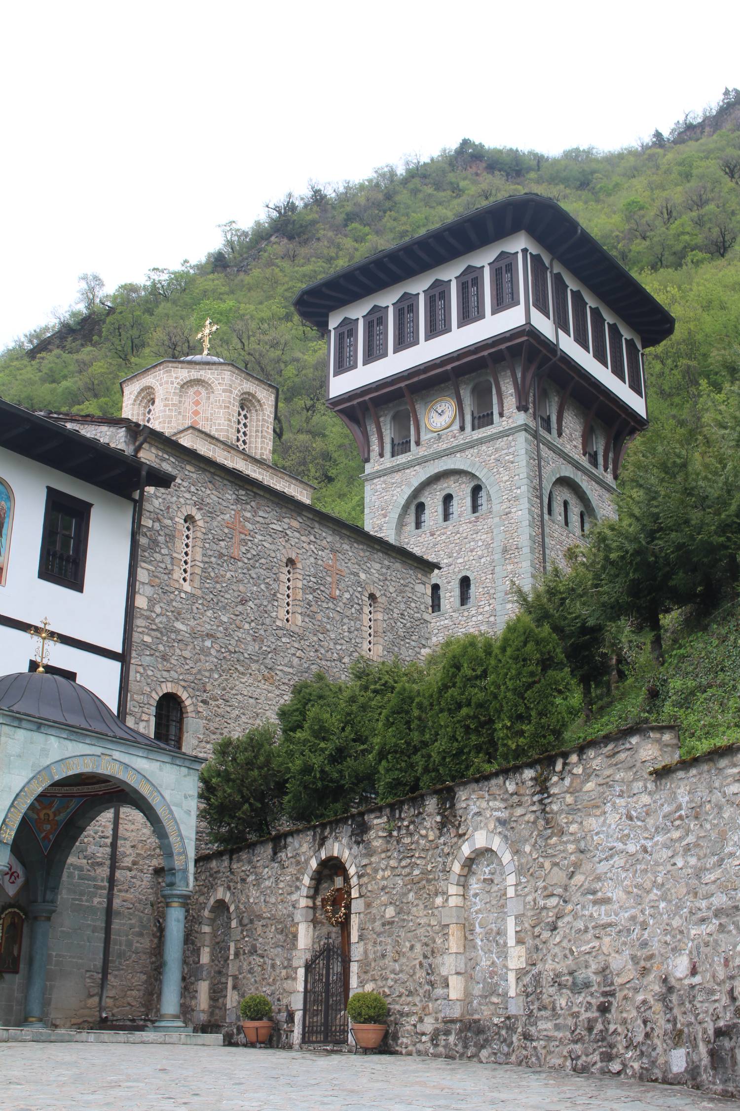 Monast&egrave;re Saint-Jean-Bigorski, tour