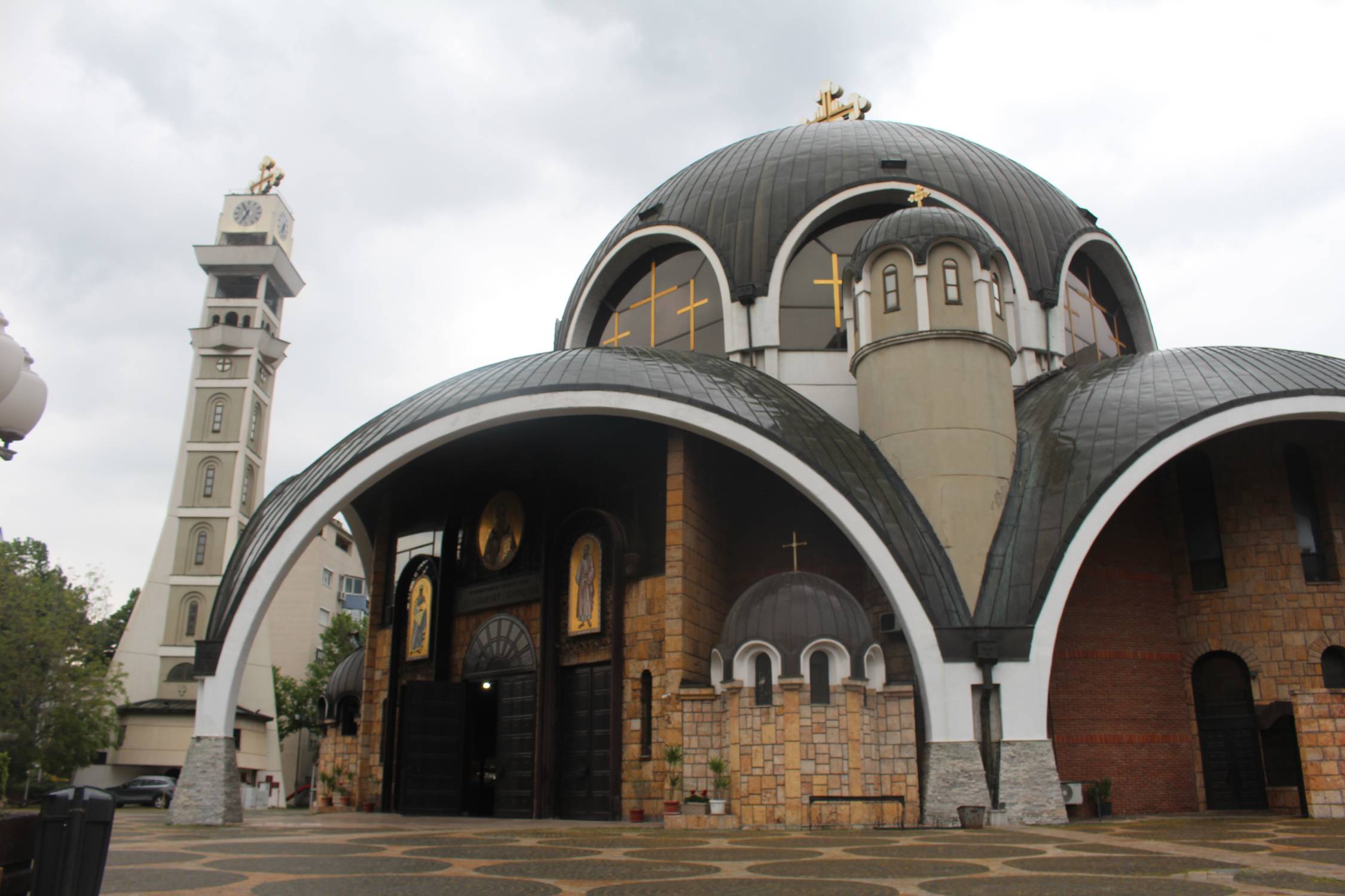 Skopje, cath&eacute;drale Saint-Cl&eacute;ment-d'Ohrid