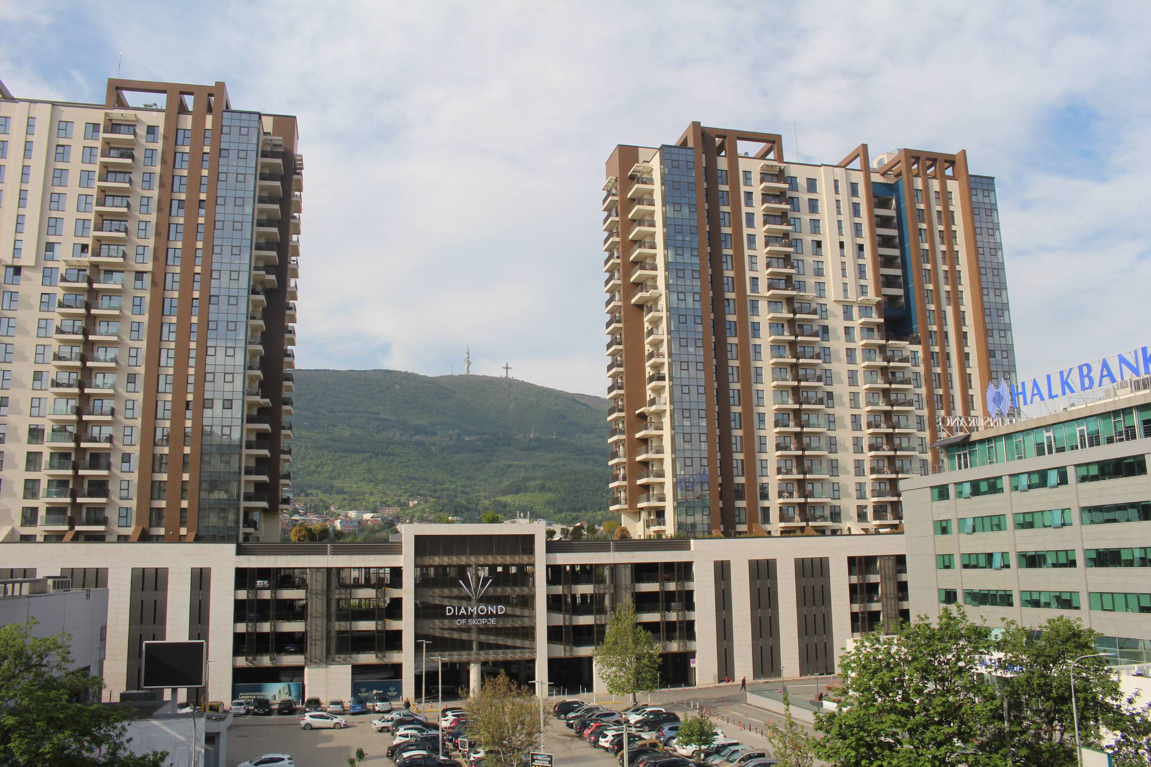 Skopje, b&acirc;timent r&eacute;sidence Diamond