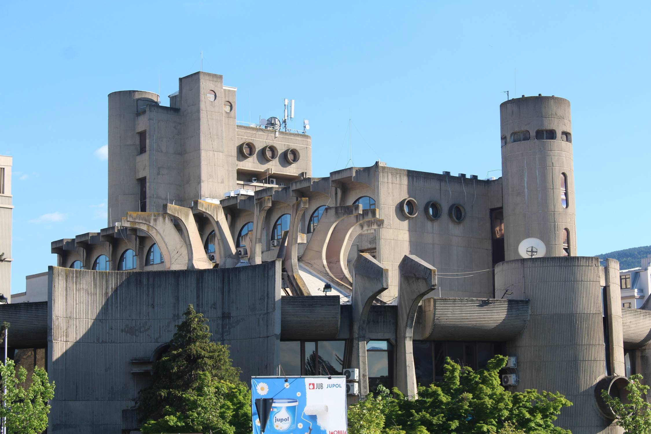 Skopje, b&acirc;timent, poste