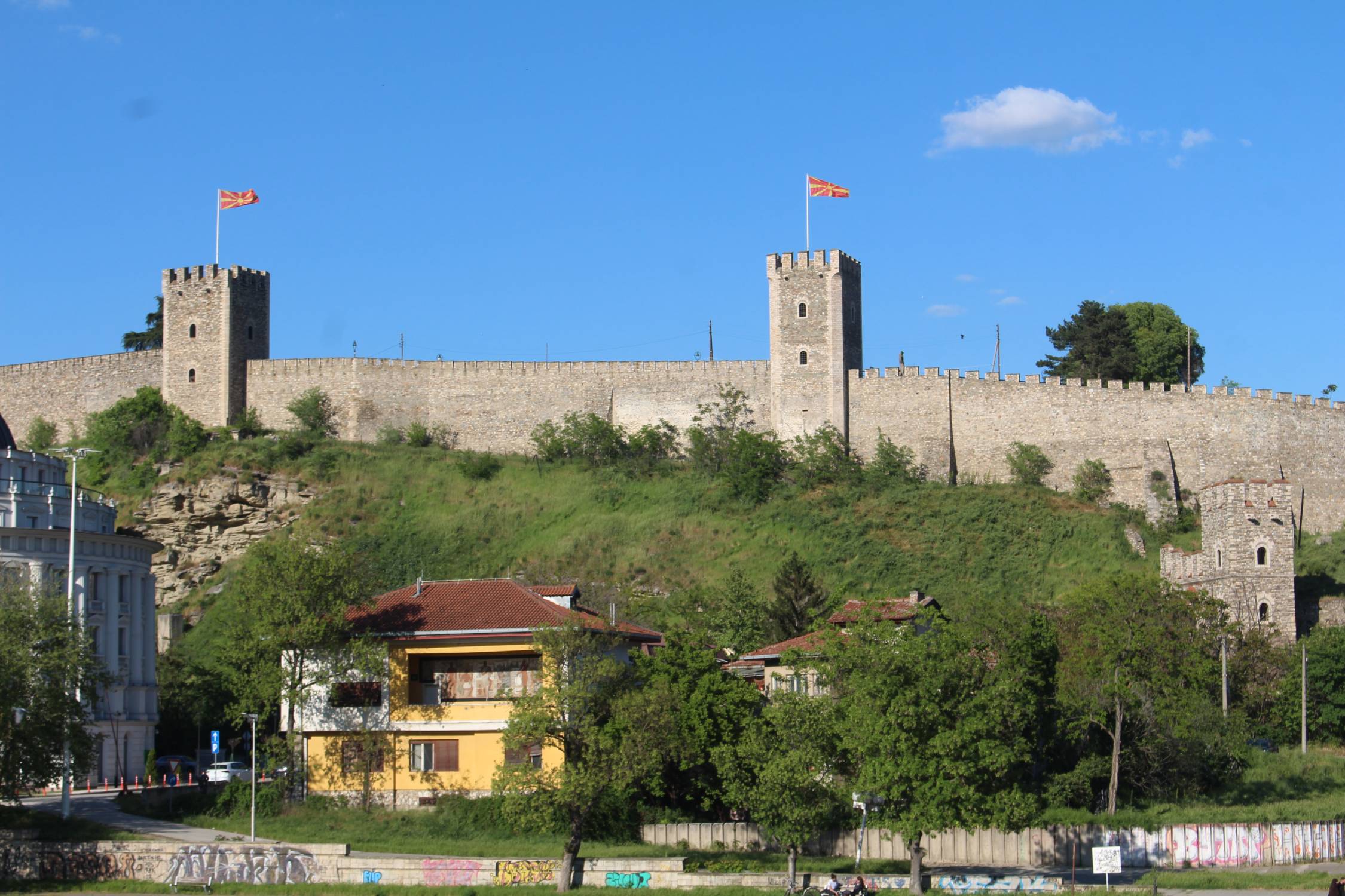 Skopje, forteresse, remparts