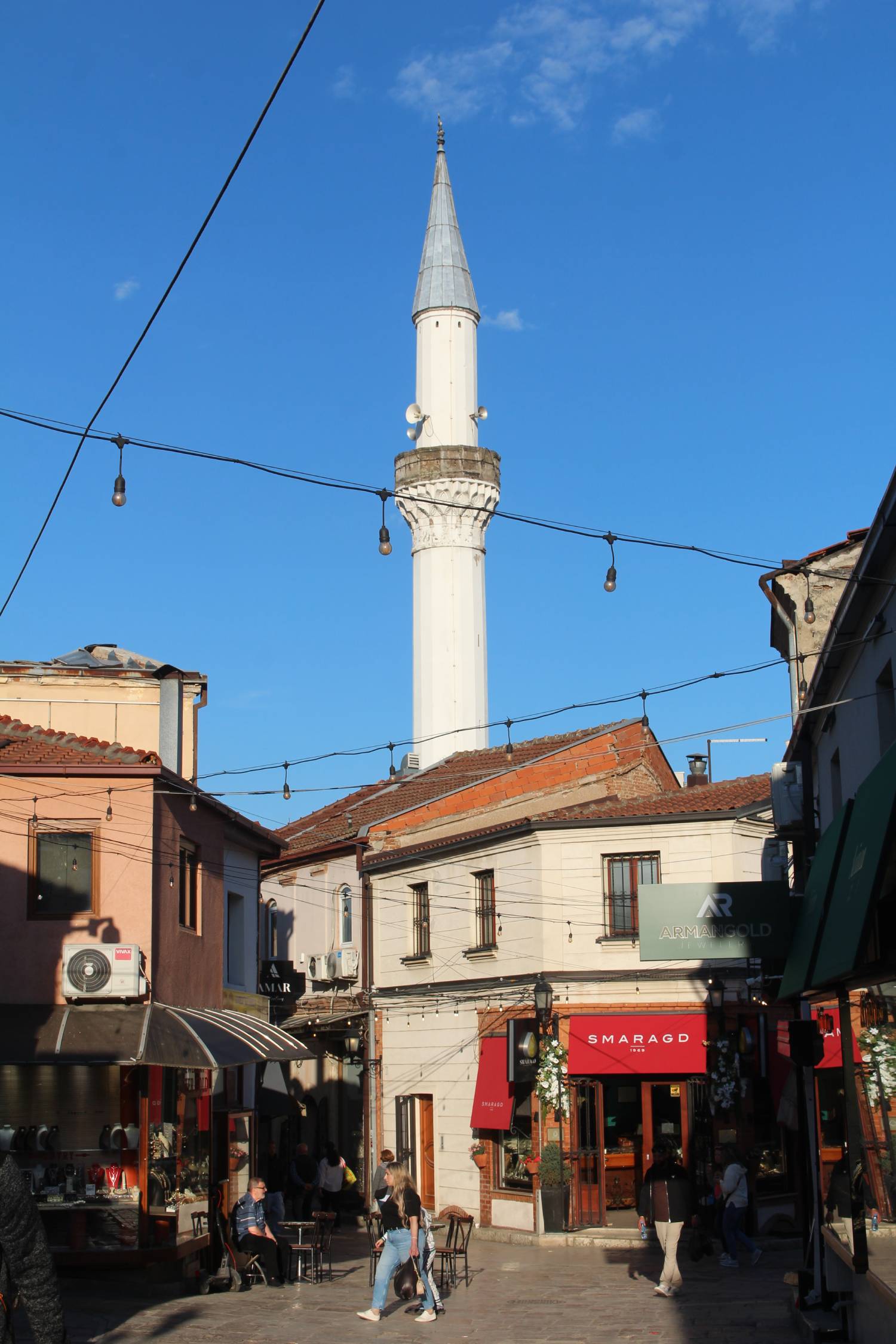 Skopje, mosqu&eacute;e, vieux bazar