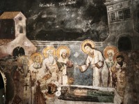Fresque, Monast&egrave;re Saint-Naum