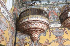 Tetovo, mosqu&eacute;e peinte, mur
