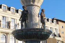 Skopje, statue Philippe II