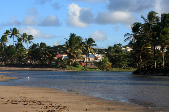 Sainte-Marie, Martinique, bord de mer