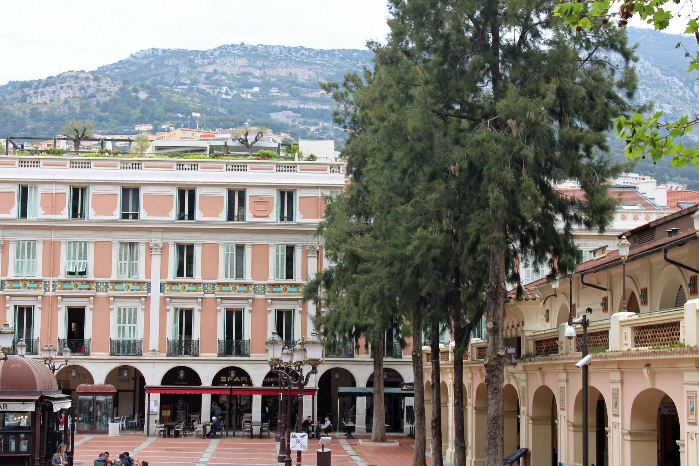 Principauté de Monaco, place d'Armes