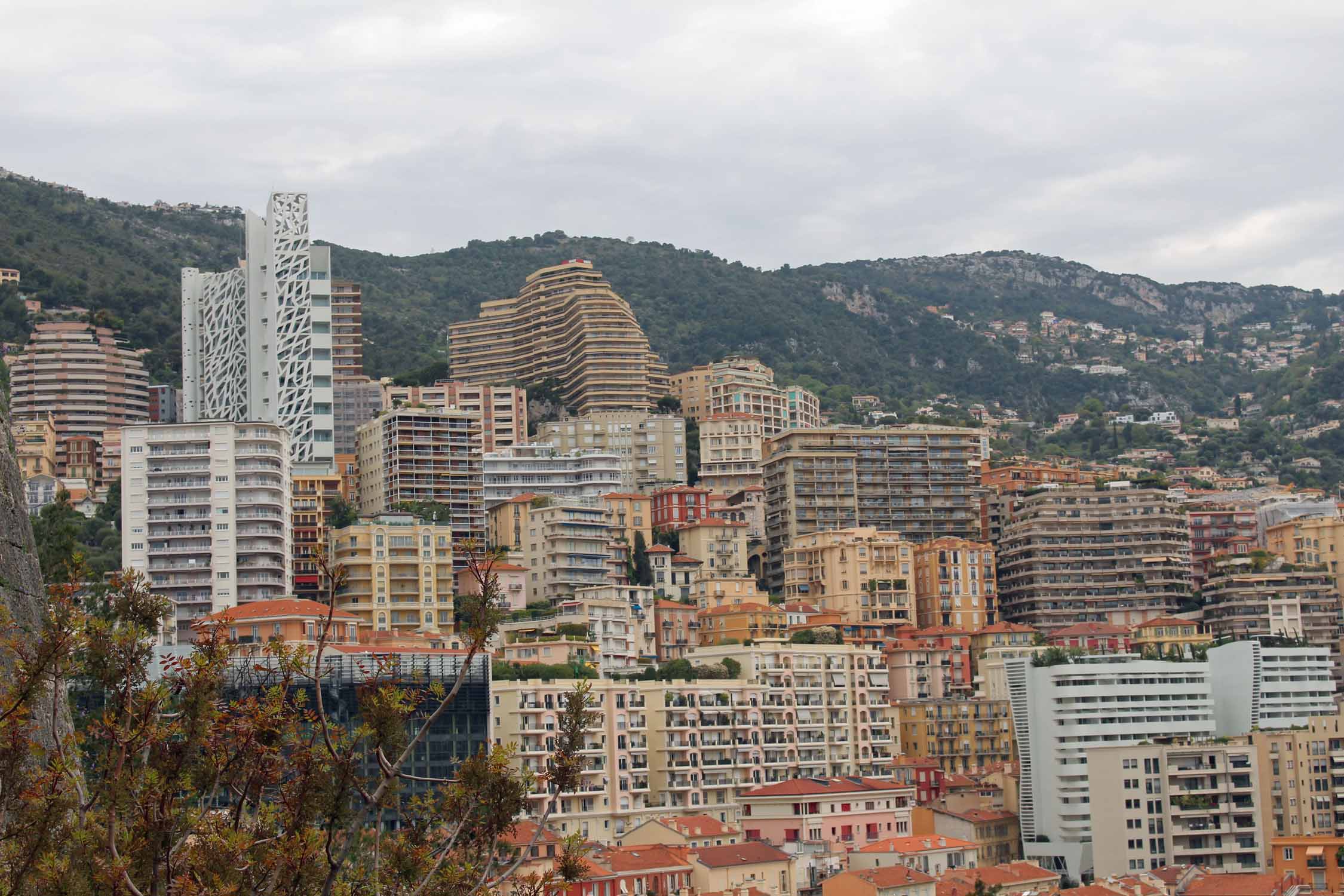 Principauté de Monaco, paysage, bâtiments