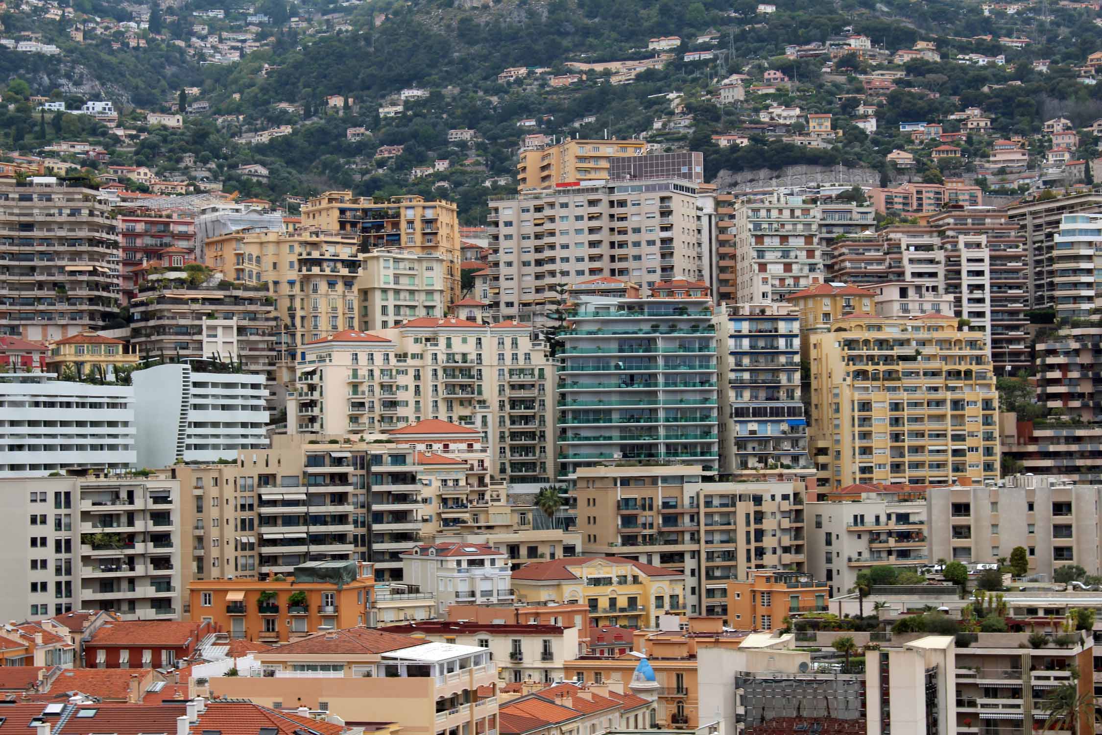Principauté de Monaco, forêt d'immeubles