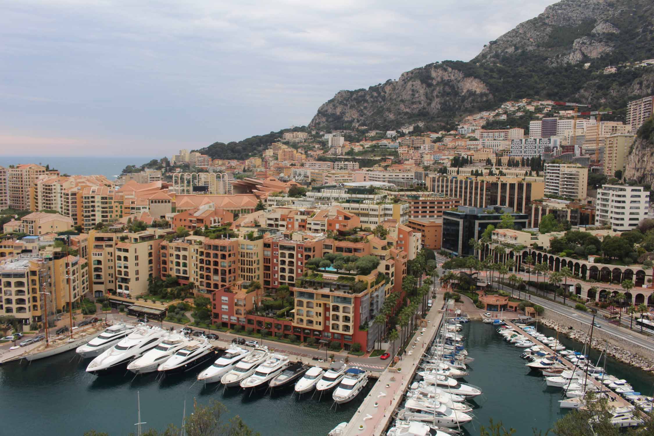 Principauté de Monaco, port de Fontvieille