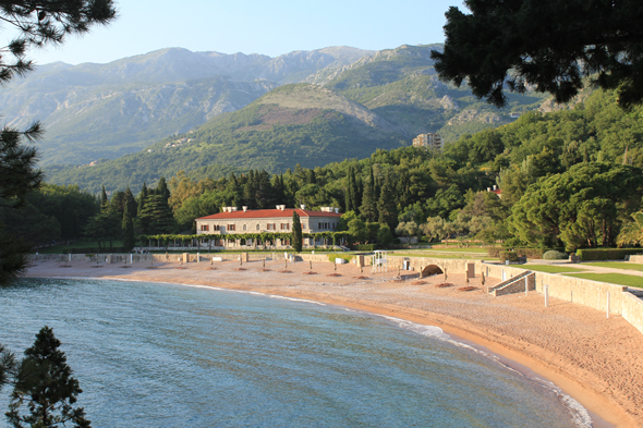 Sveti Stefan, plage Kraljicina