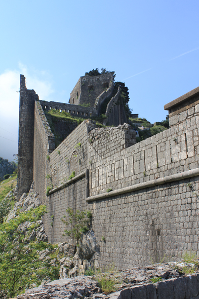 Kotor, Monténégro, remparts