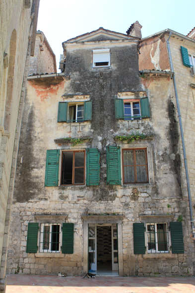 Kotor, façade