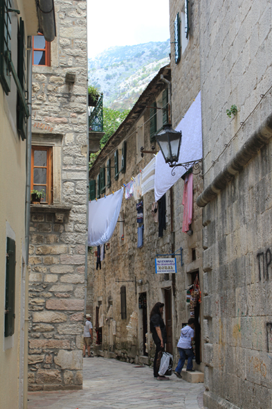 Kotor, ruelle