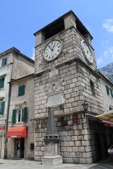 Kotor, tour Horloge