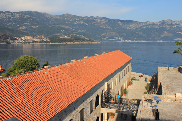 Budva, citadelle, vue