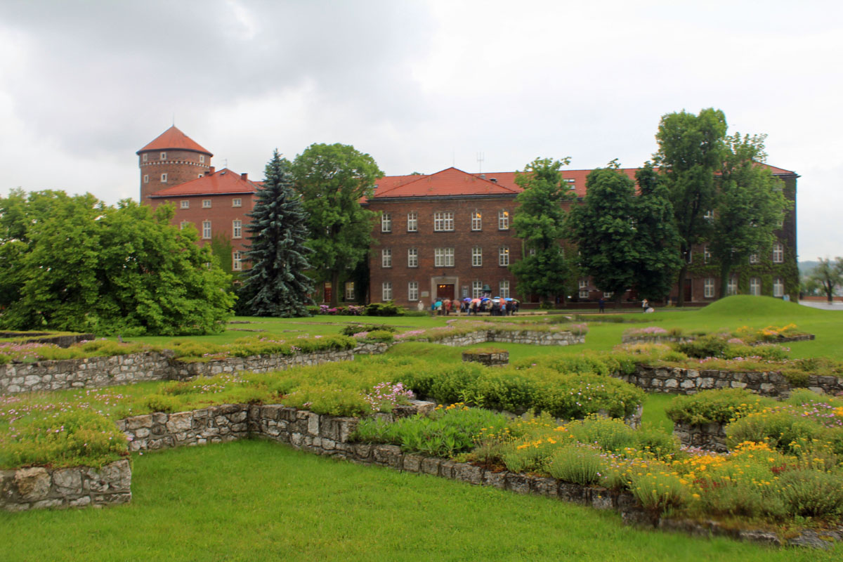 Cracovie, colline de Wawel