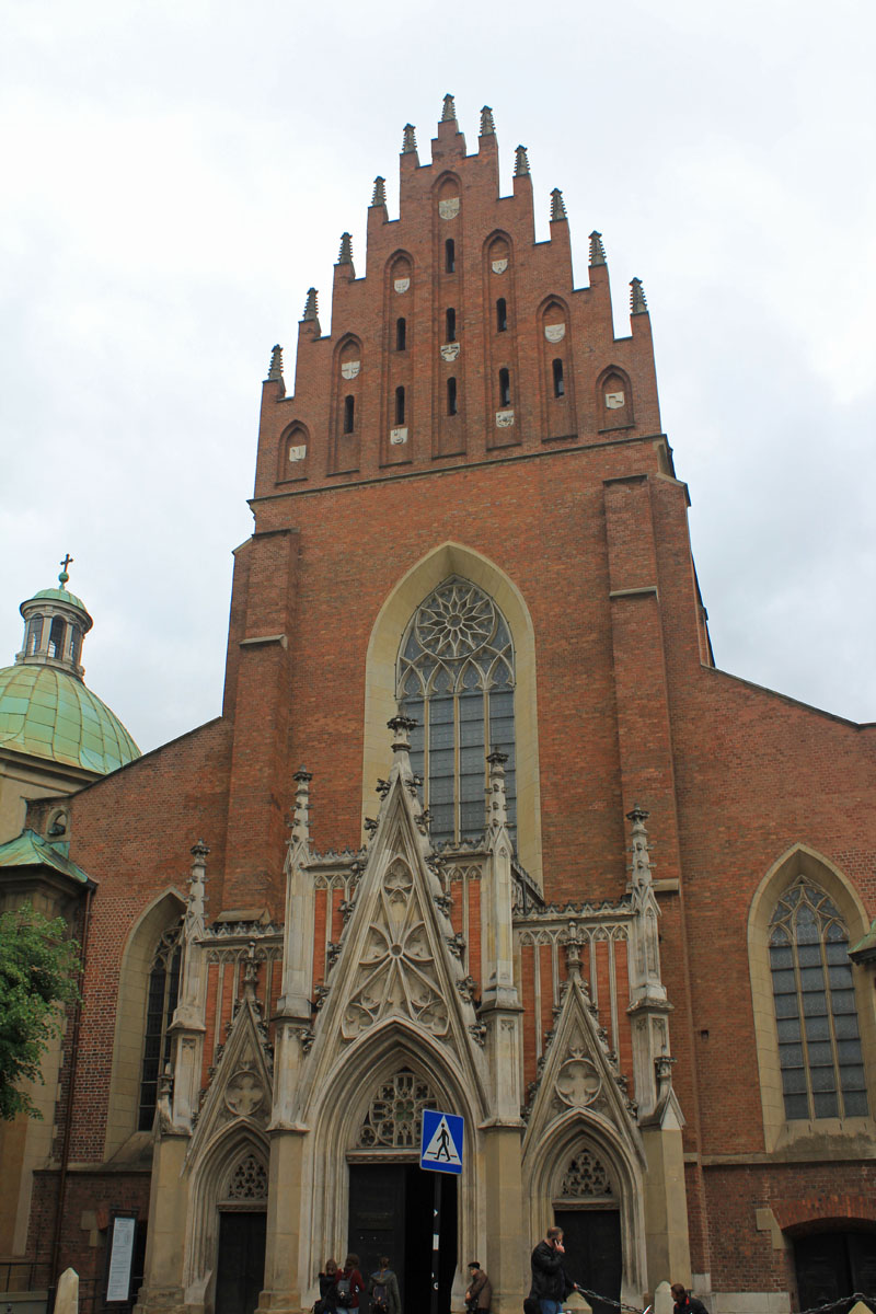 Cracovie, basilique de la Sainte Trinité