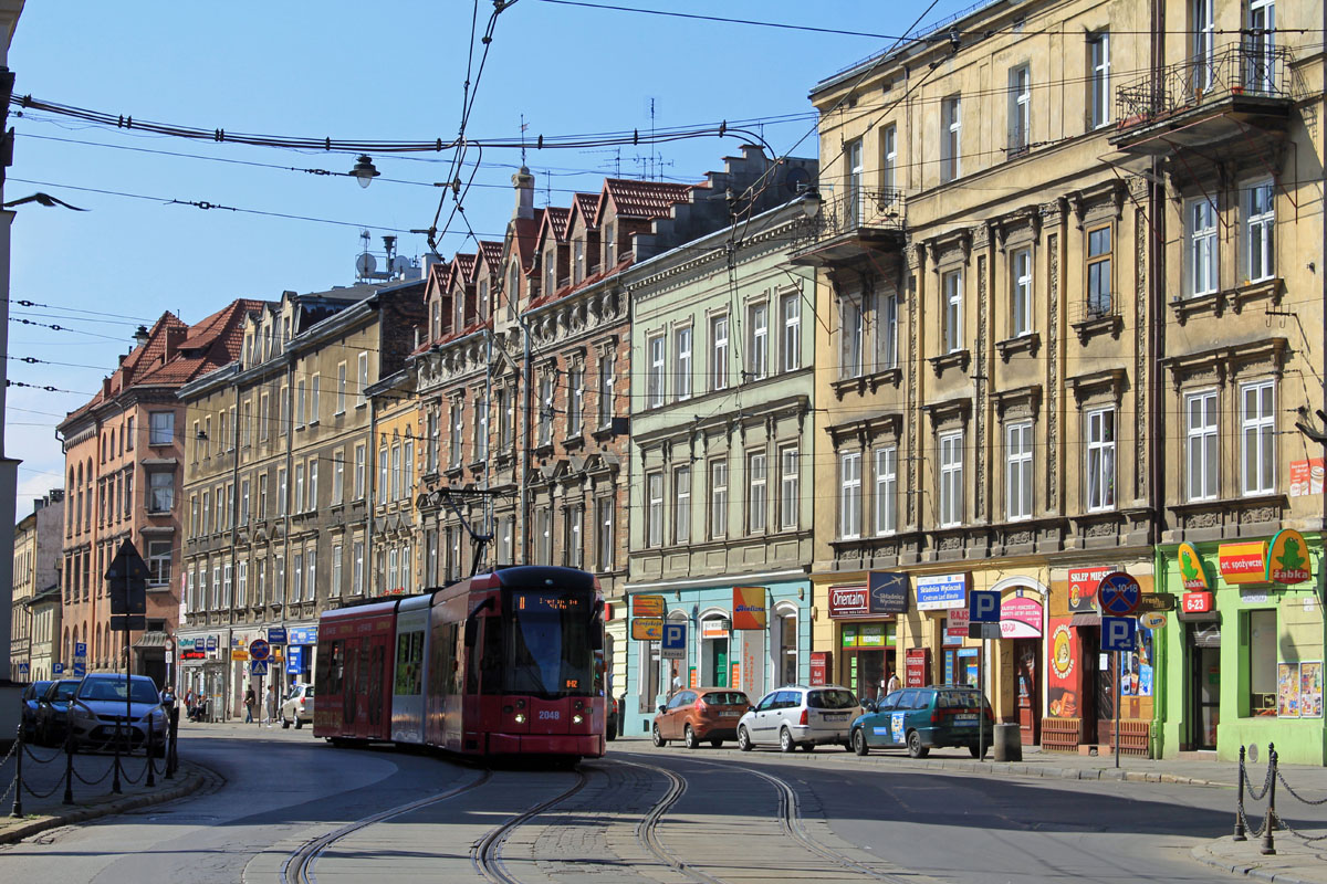Cracovie, Kazimierz, tramway