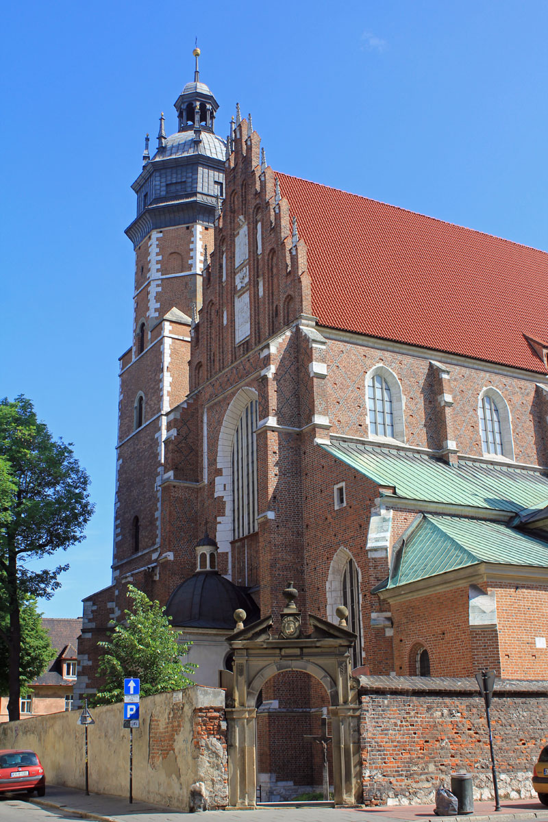 Cracovie, église Fête-Dieu