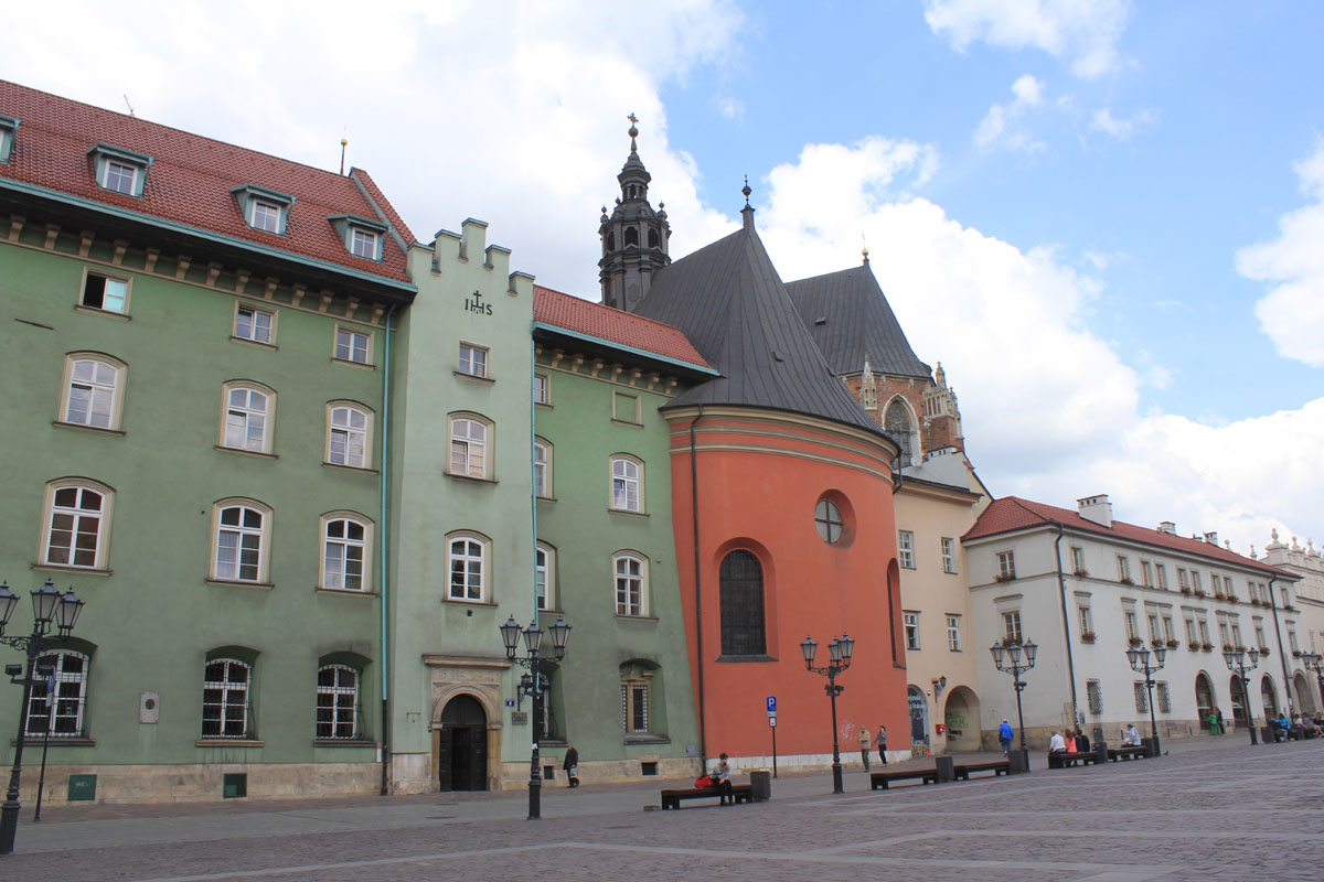 Cracovie, place du Petit Marché