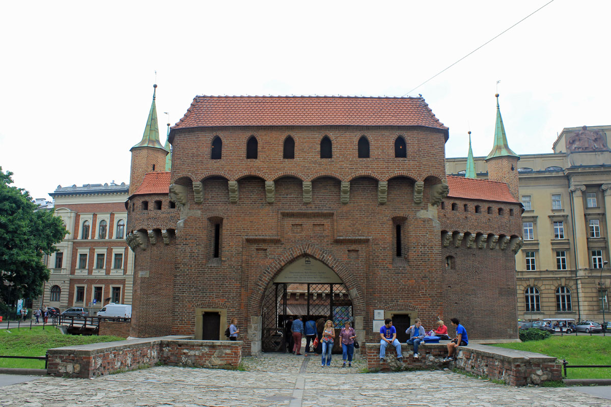 Cracovie, Barbacane