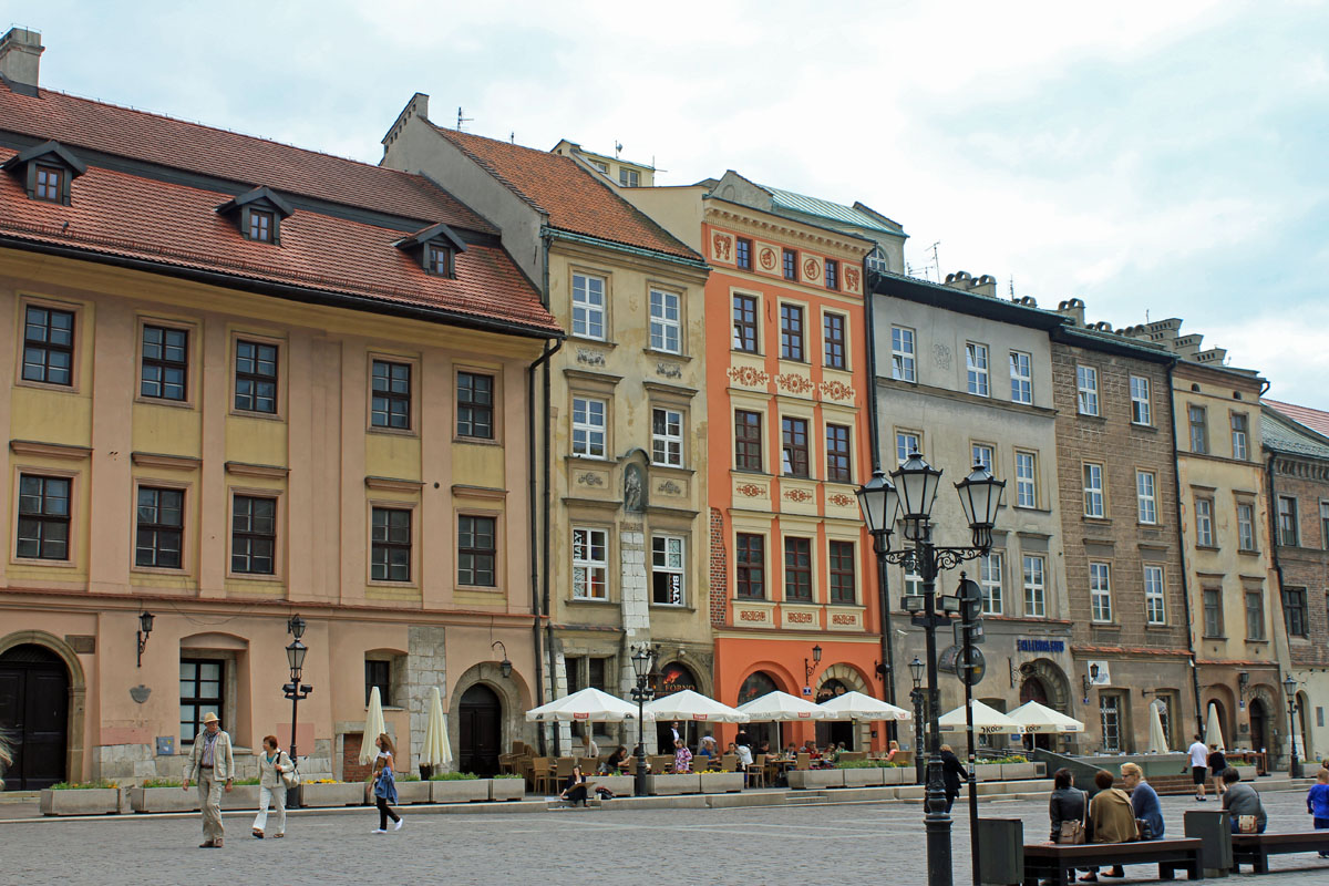 Cracovie, Rynek, maison