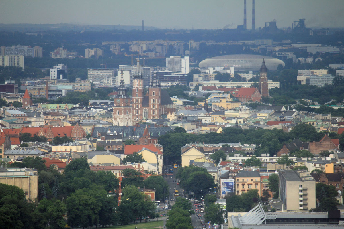 Cracovie, vue