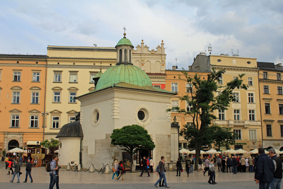 Cracovie, Rynek, St-Adalbert