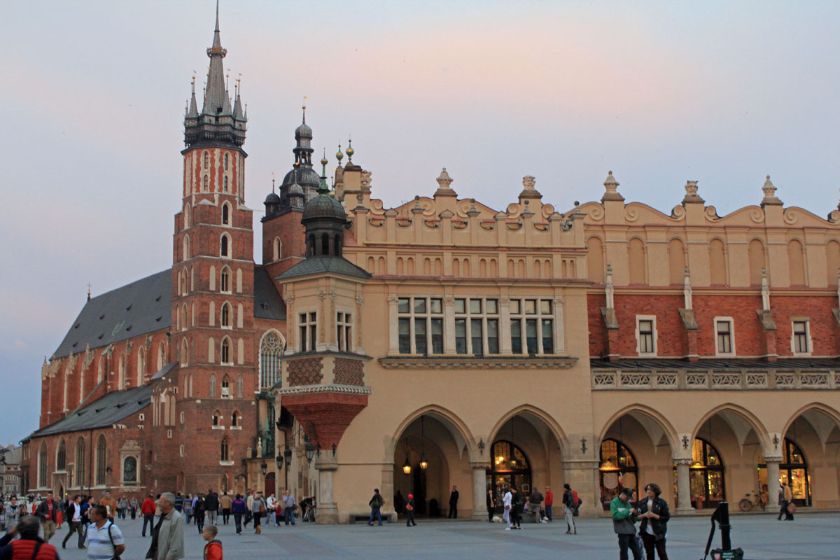 Cracovie, Grande Place du Marché