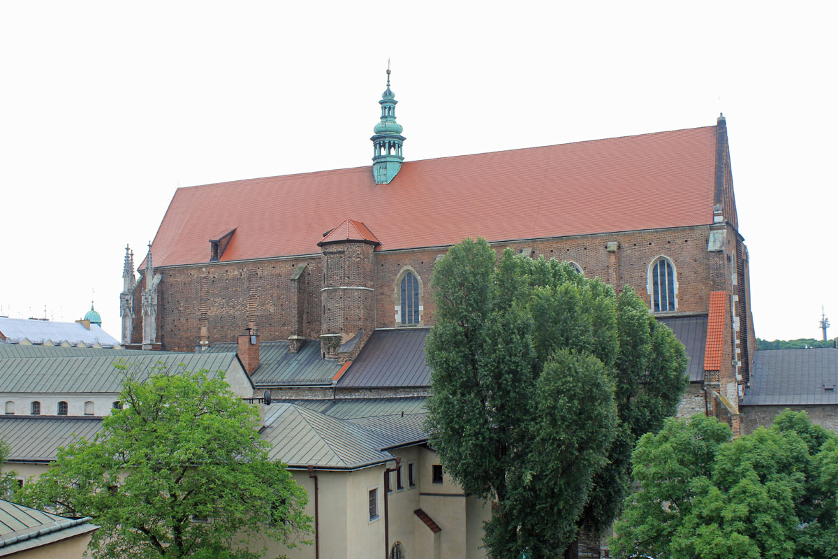 Cracovie, église Sainte-Catherine