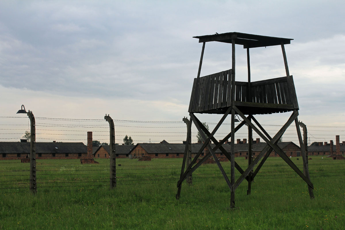 Auschwitz, Birkenau, mirador