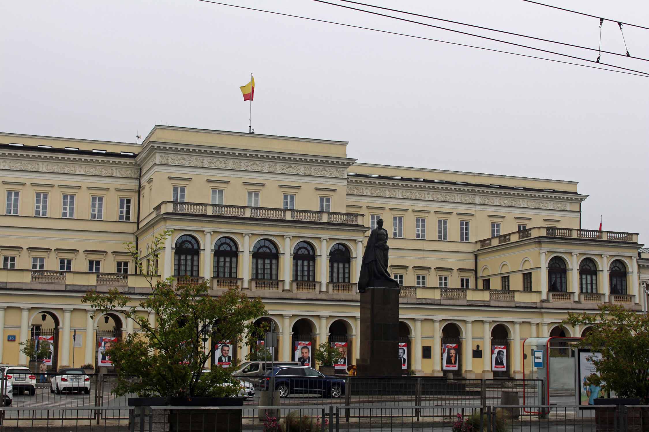 Varsovie, palais du ministre du Trésor