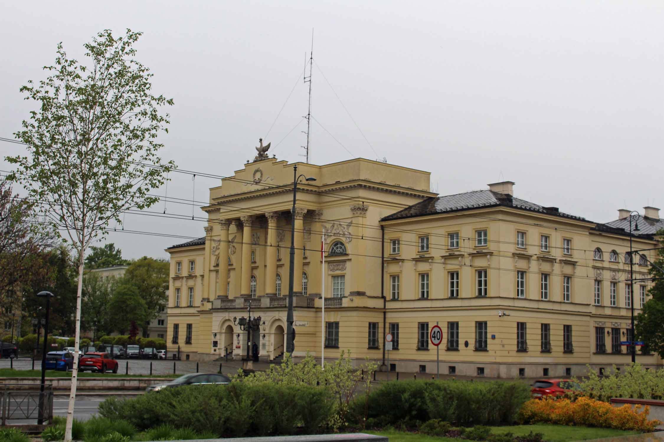 Varsovie, palais Mostowskich