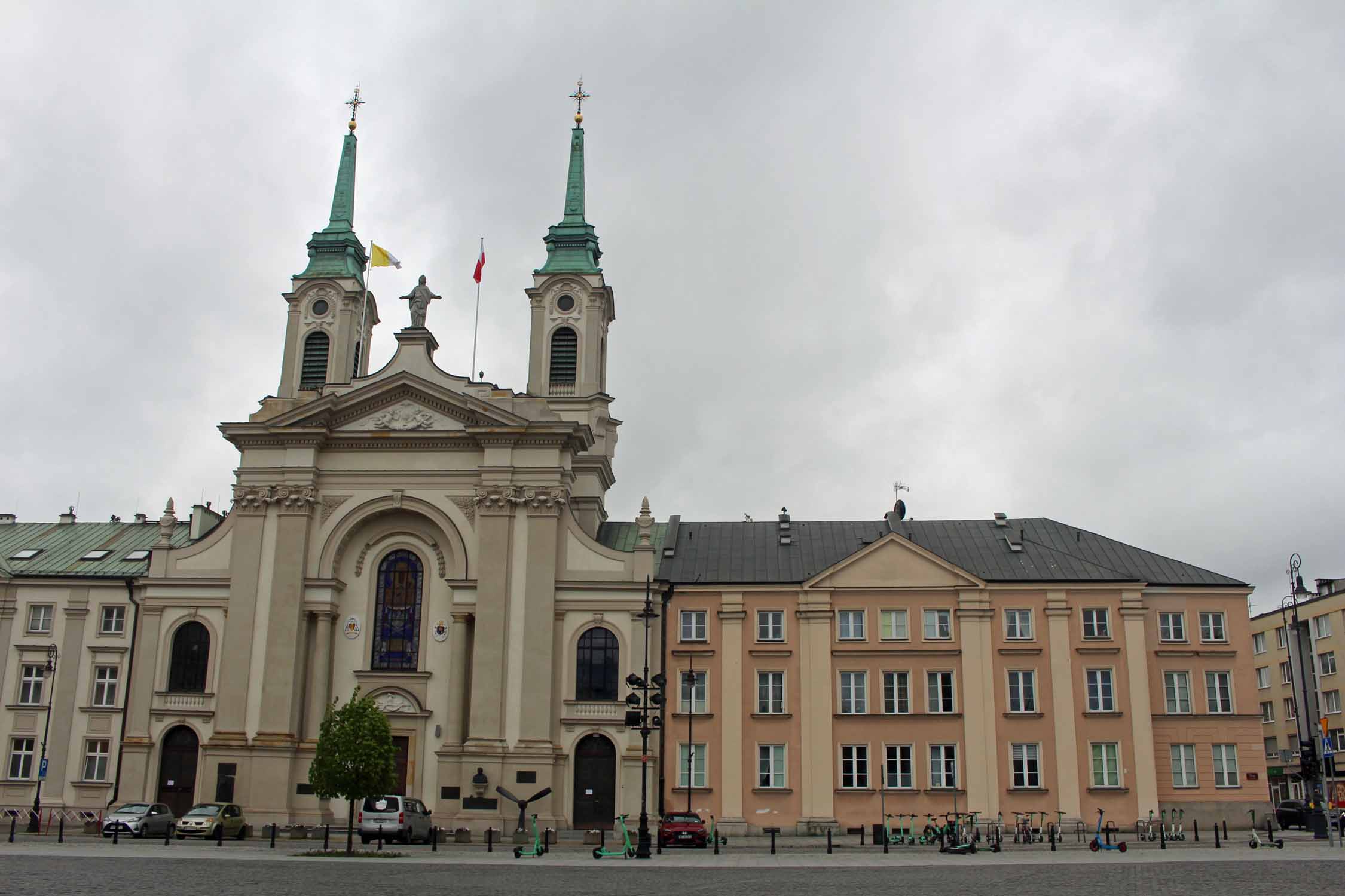Varsovie, église Notre-Dame de la Reine