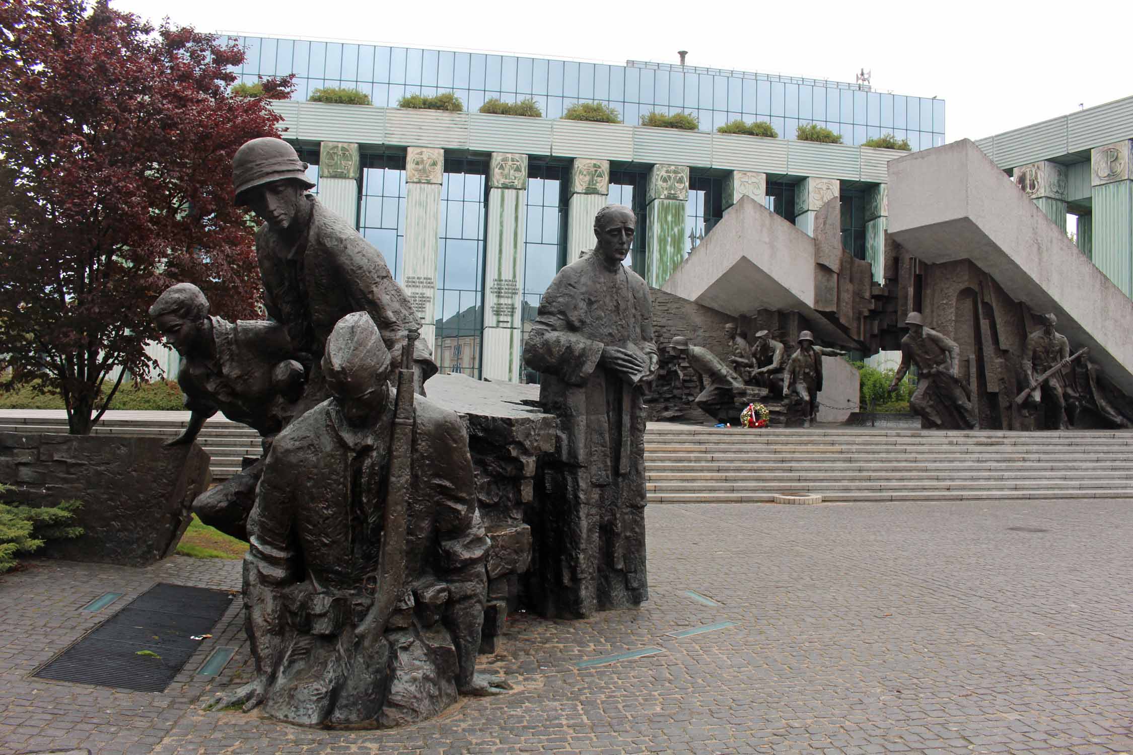 Varsovie, monument de l'Insurrection