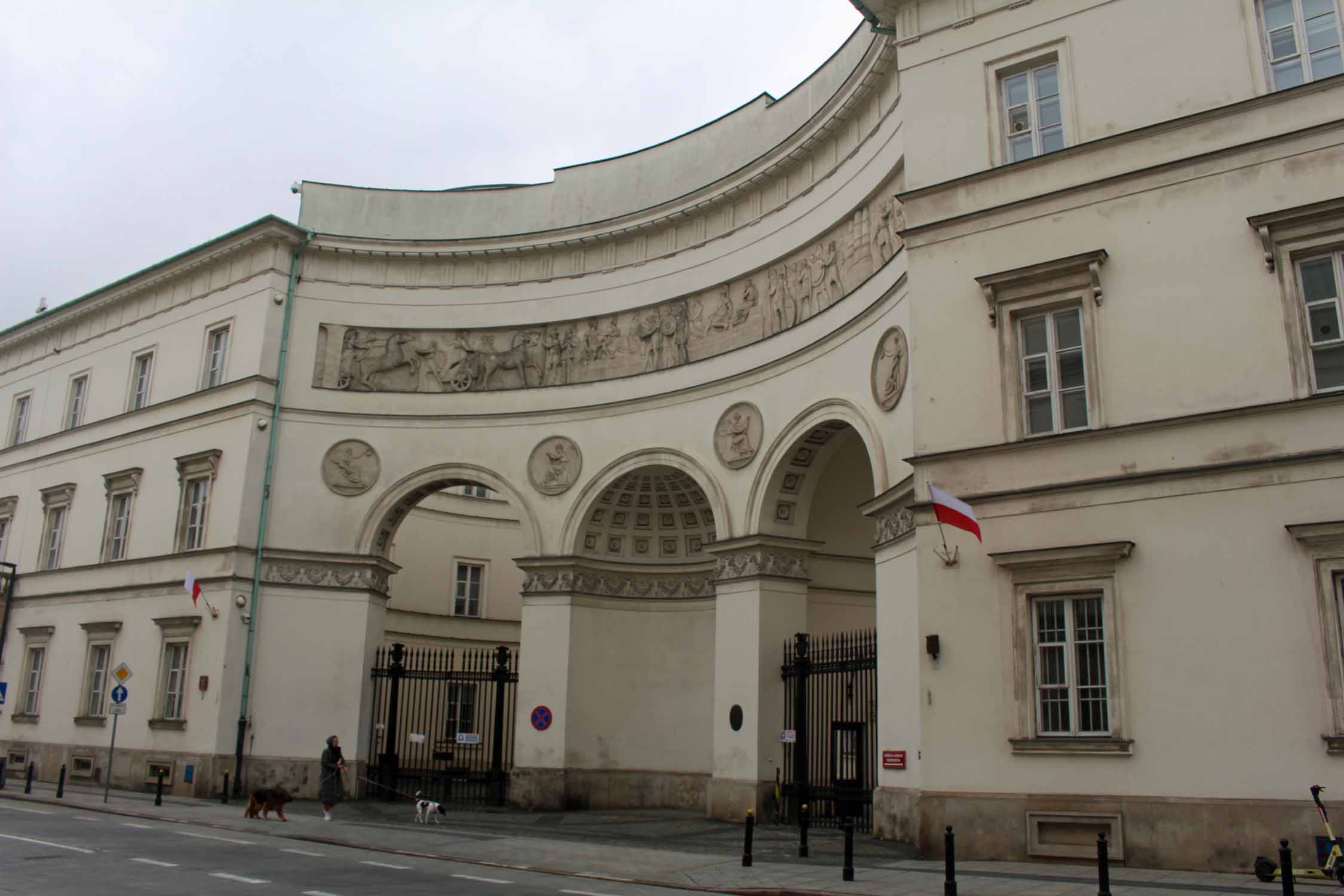 Varsovie, bâtiment Ministère de la Santé