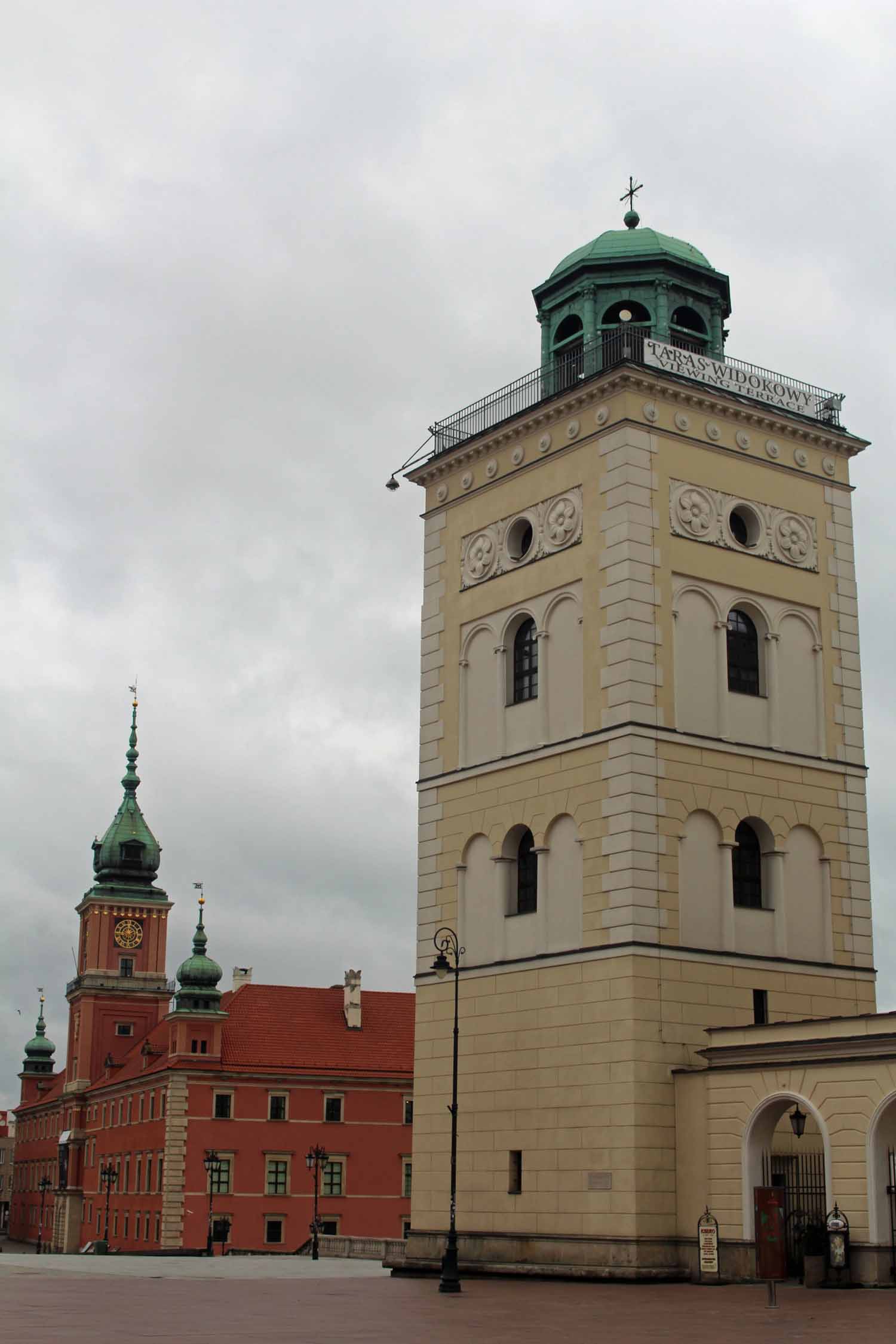 Varsovie, église Sainte-Anne, clocher