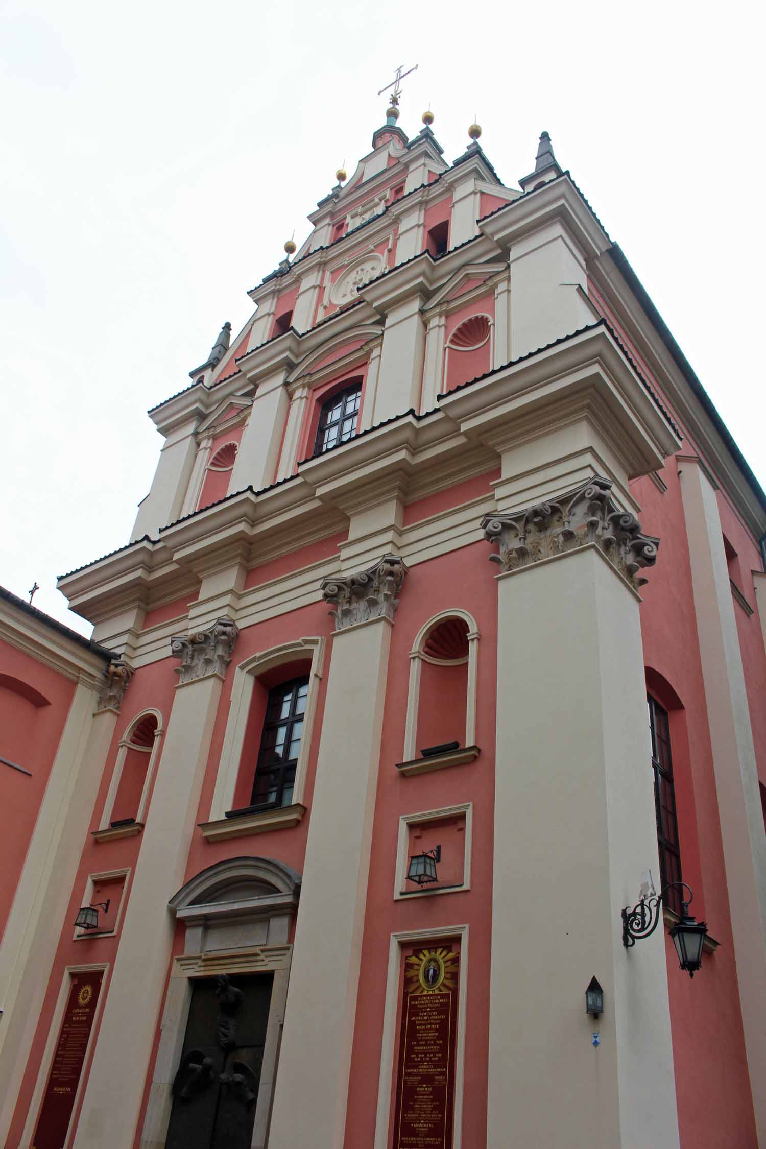Varsovie, église jésuite