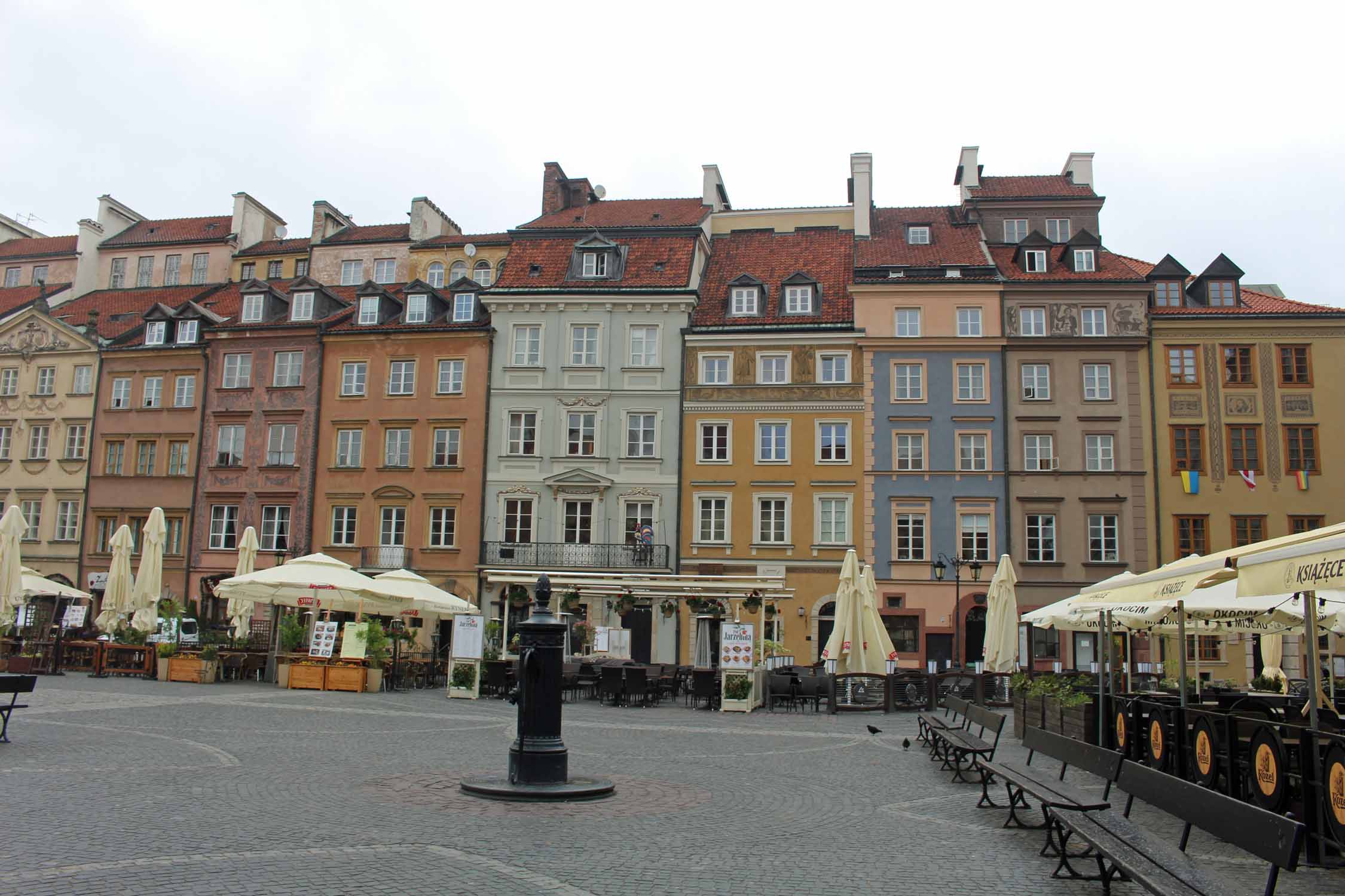 Varsovie, place Starego Miasta