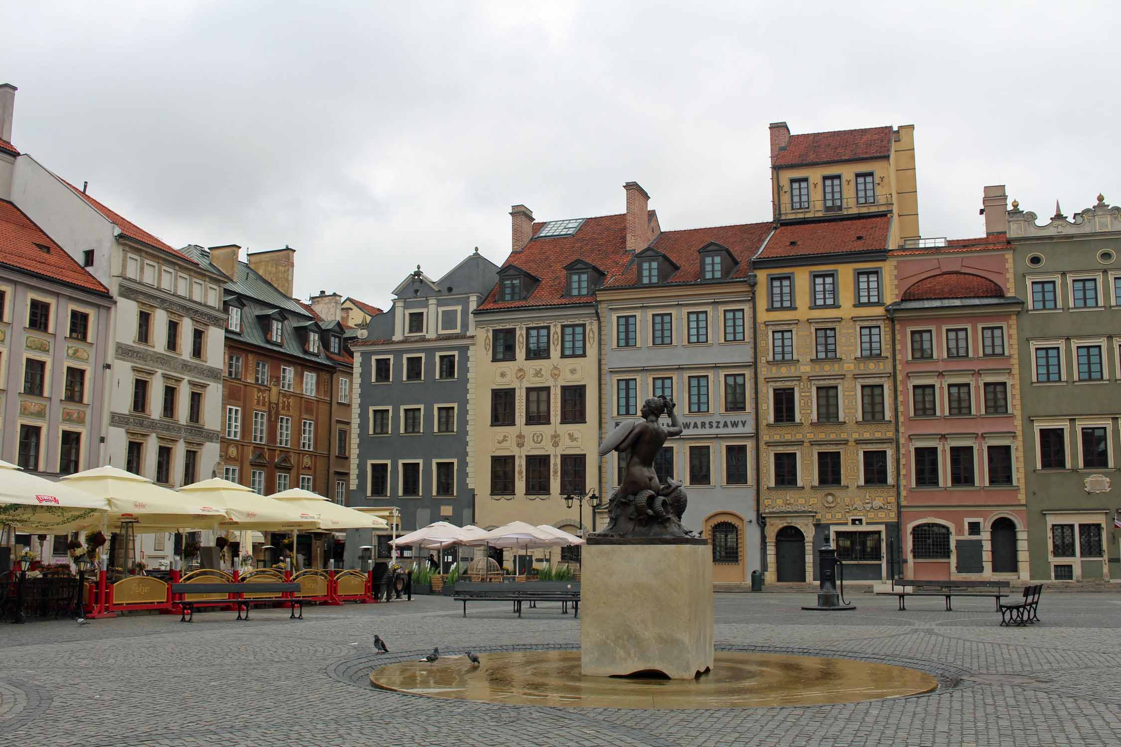 Varsovie, place du Marché