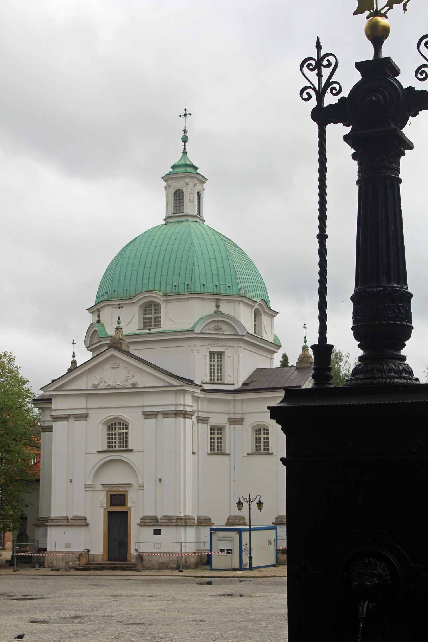 Varsovie, église Saint-Casimir
