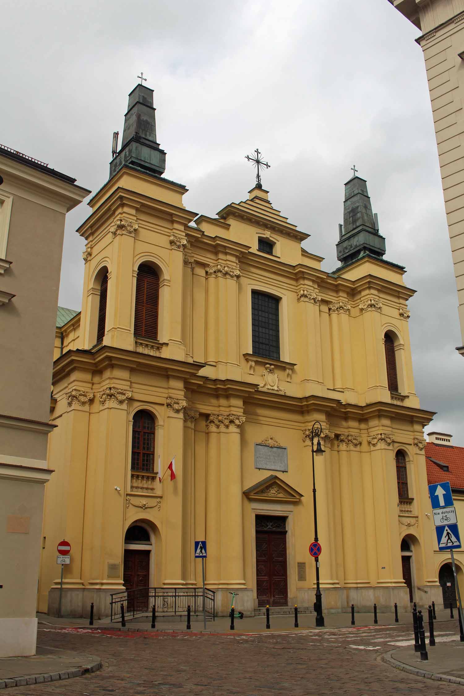 Varsovie, église Saint-François