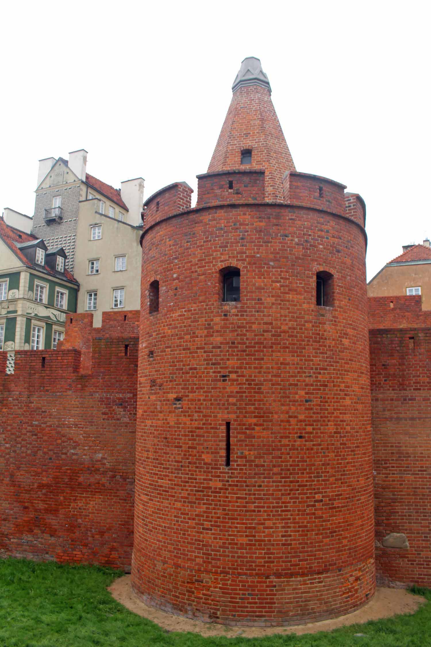 Varsovie, fortifications, tour